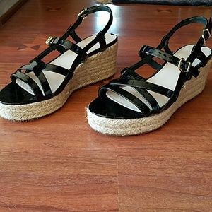 NWOT Via Spiga espidrille wedges